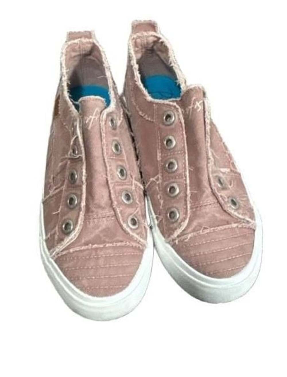 Blowfish Malibu Womens Play Slip On No Lace Fashion Sneaker Pink